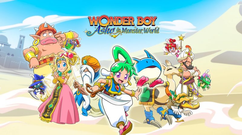 Wonder Boy: Asha in Monster World su PS4 e Switch in arrivo il 28 maggio 2021