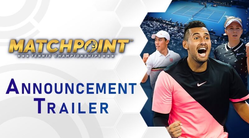 Annunciato Matchpoint: Tennis Championships su Nintendo Switch
