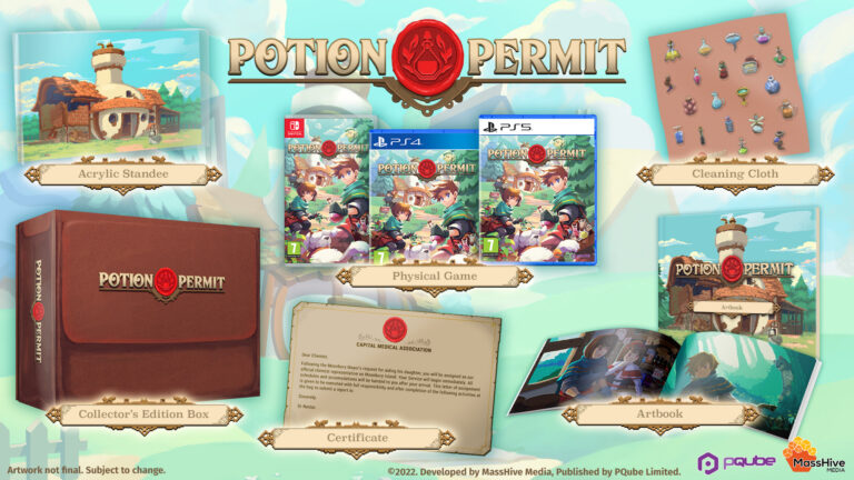 L’edizione fisica di Potion Permit annunciata per PS5, PS4 e Switch