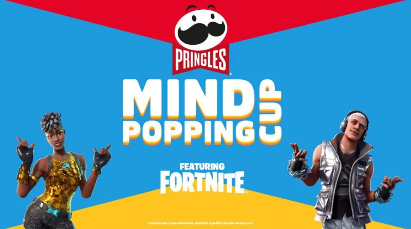 Pringles Mind Popping Cup featuring Fortnite: il 26 aprile la Grand Final LIVE dallo spazio PLB World di Milano