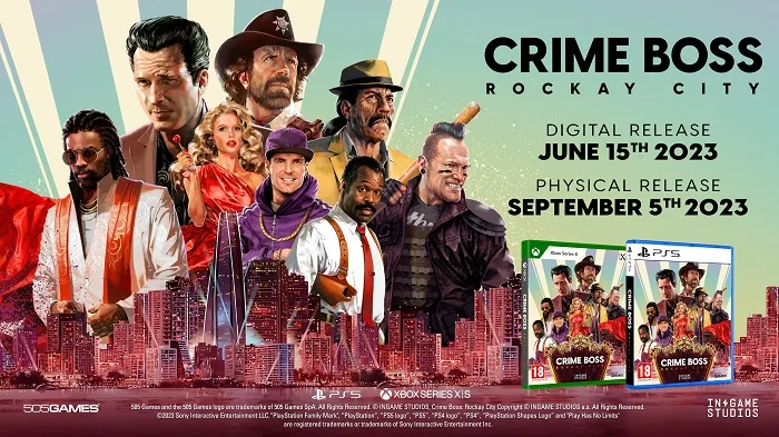 Crime Boss: Rockay City: Annunciata le data di uscita per console dello sparatutto dal cast stellare