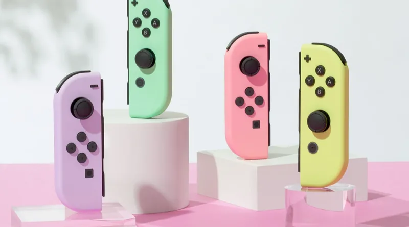 Nintendo ha annunciato una nuova linea di Joy-Con color pastello