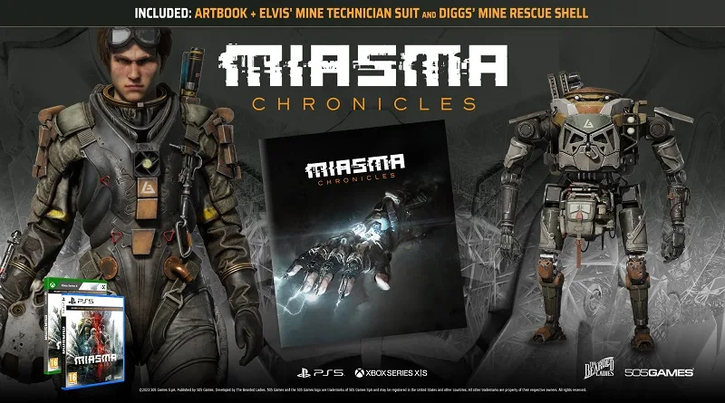 Miasma Chronicles è disponibile da oggi anche in versione fisica