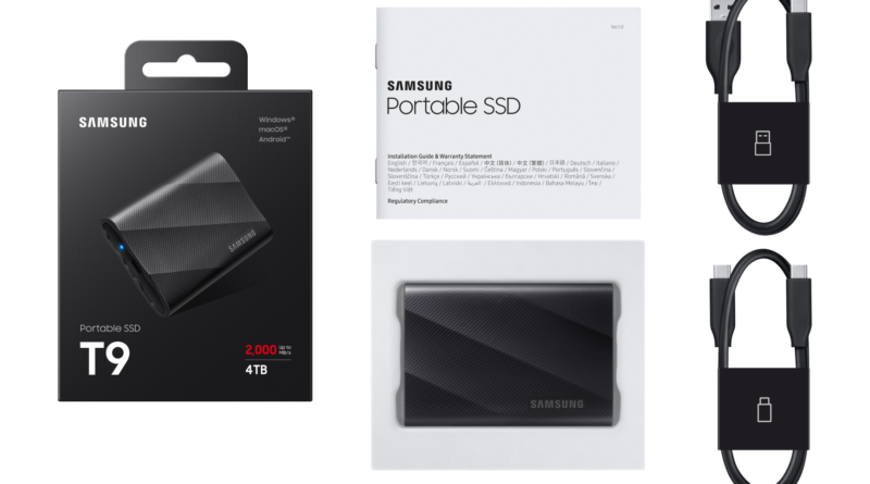 Il nuovo SSD portatile T9 di Samsung offre ai professionisti prestazioni eccezionali e massima affidabilità sulla gestione dei dati.