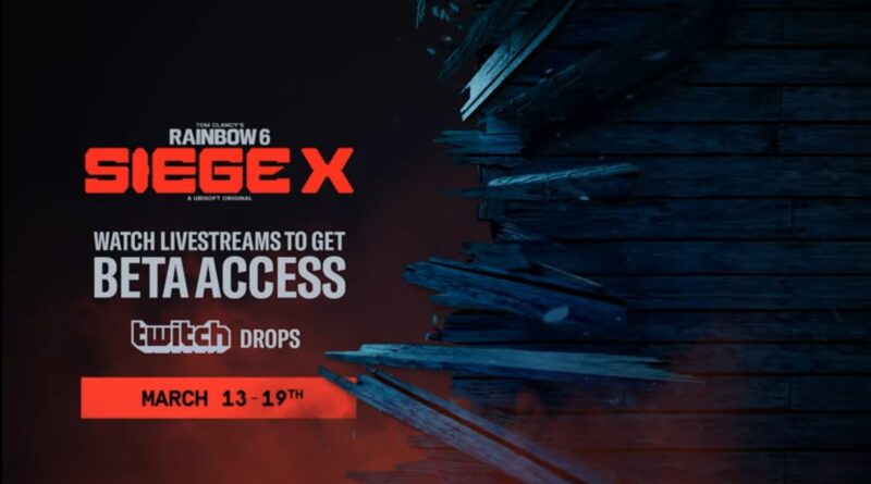 Accedi alla Closed Beta a tempo limitato di R6 Siege X