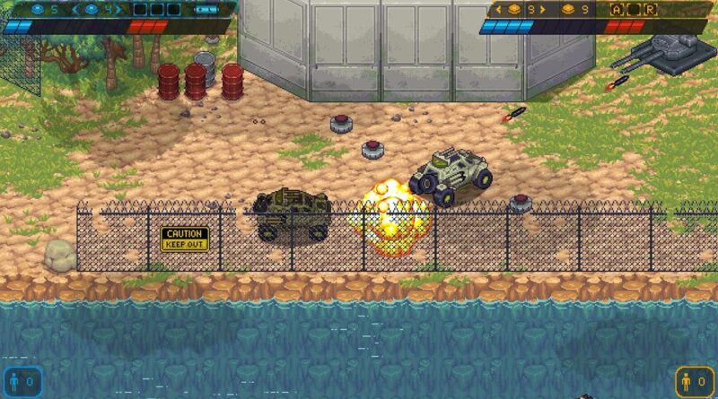 Blazing Trail è uno sparatutto isometrico in pixel art in arrivo il 30 aprile.