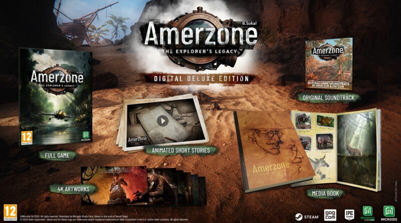 Amerzone – The Explorer’s Legacy è disponibile!