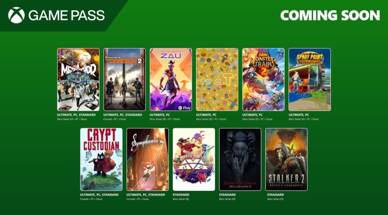 Xbox Game Pass: annunciati i nuovi titoli in arrivo nelle prossime settimane