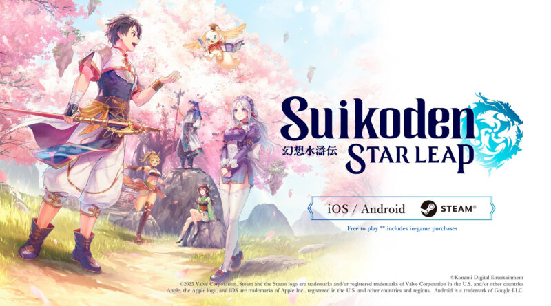 SUIKODEN STAR LEAP – STAR LEAP sarà disponibile in tutto il mondo per PC, iOS e Android.