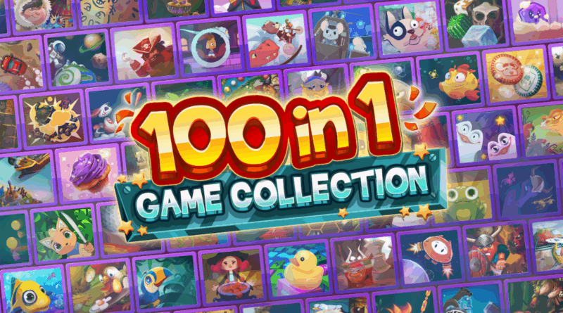 La collezione di giochi 100 in 1 è disponibile oggi su PC e Nintendo Switch