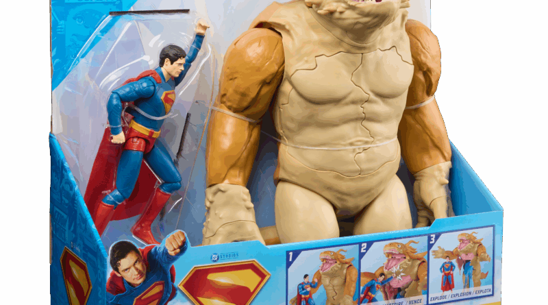 SUPERMAN: Spin Master lancia la nuova linea giocattolo ispirata al primo film della DC Studios