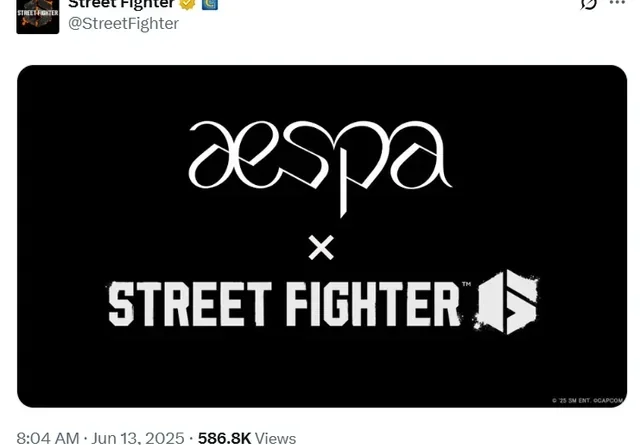 Il gruppo K-Pop di fama mondiale æspa conquista le strade con una collaborazione con Street Fighter 6
