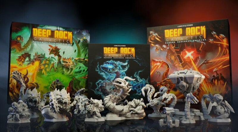 la campagna Kickstarter di Deep Rock Galactic: The Board Game ha raggiunto un finanziamento del 4.510%