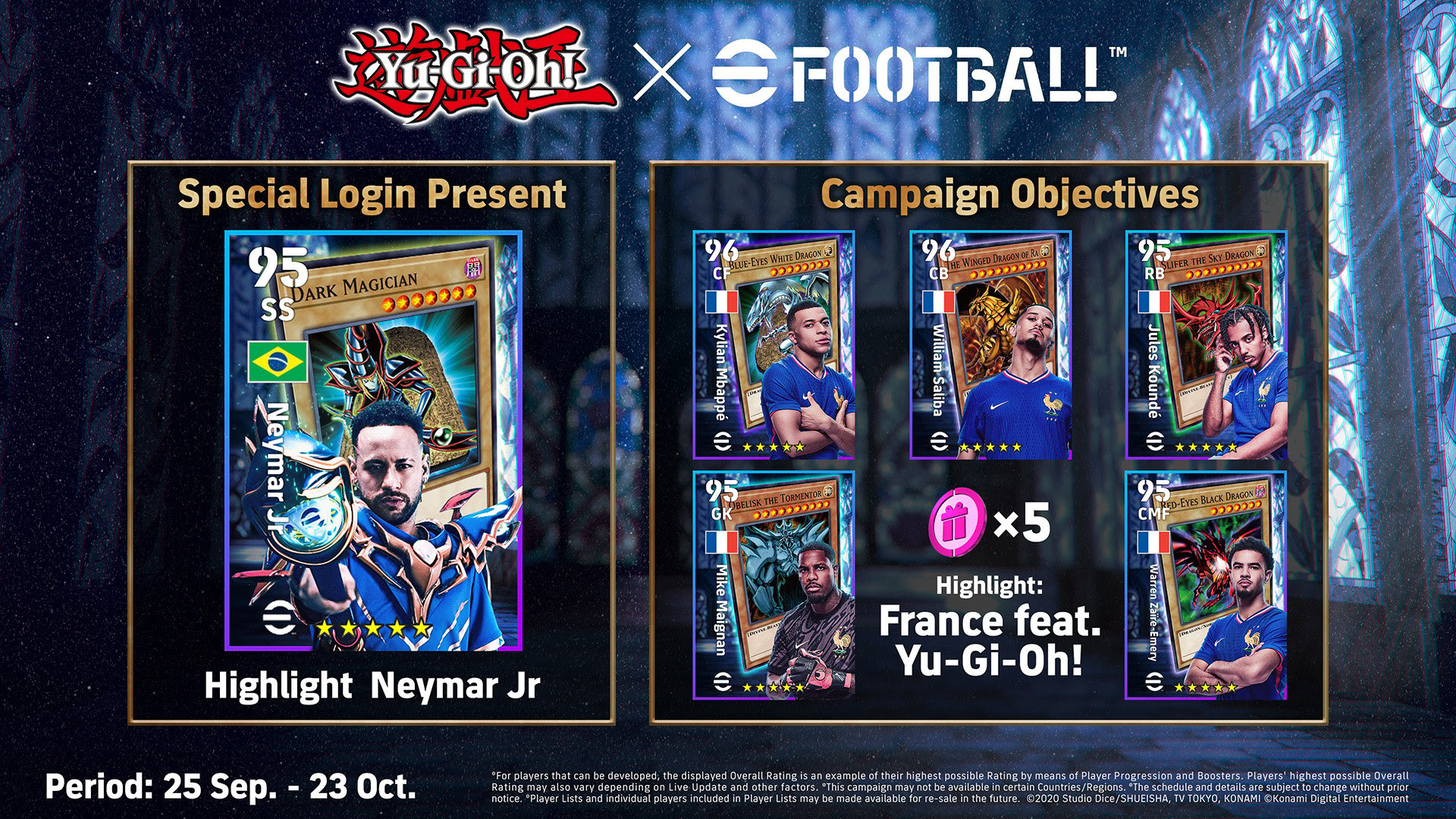 eFootball™ e Yu-Gi-Oh! Card Game: collaborazione esclusiva ed evento ...