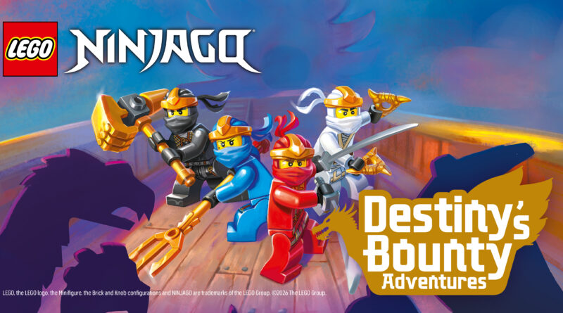 Presentiamo LEGO NINJAGO Il Gioco da Tavolo: Destiny’s Bounty Adventures