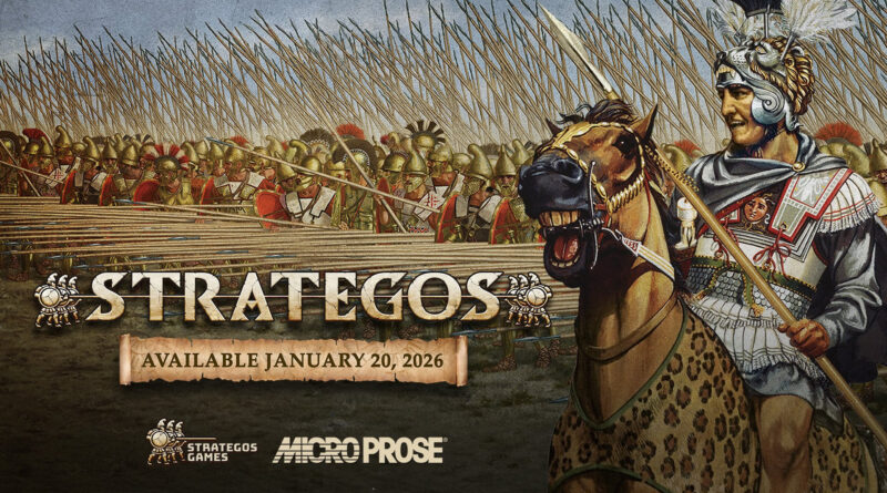 Annuncio della data di uscita di Strategos