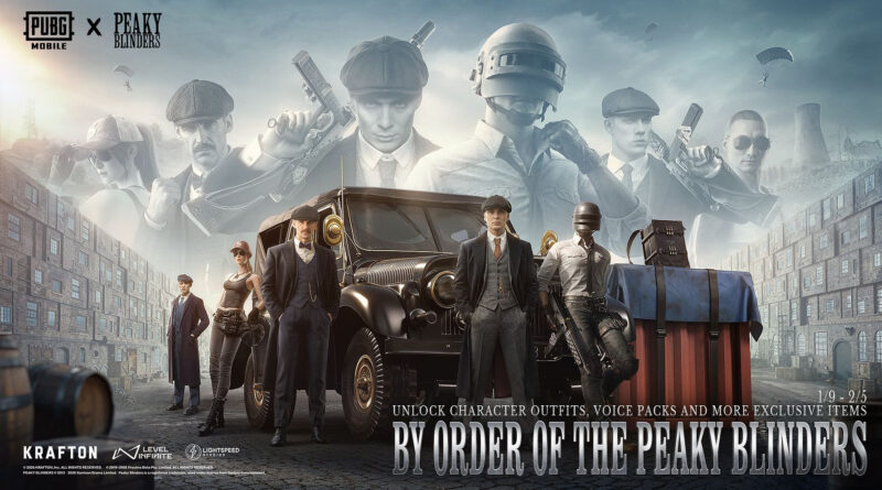 Peaky Blinders conquista PUBG MOBILE con l'arrivo dell'iconica famiglia Shelby sui campi di battaglia
