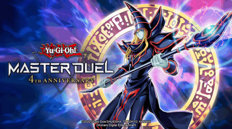 Yu-Gi-Oh! MASTER DUEL celebra 4 anni con un nuovo Mago Nero!