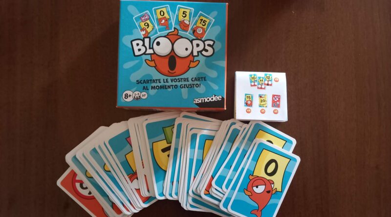 Bloops (Asmodee / Zygomatic) – Recensione
