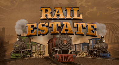 Supera le offerte dei tuoi avversari, costruisci nuove linee e diventa un magnate nel simulatore di gestione ferroviaria multigiocatore Rail Estate! Supera le offerte dei tuoi avversari, costruisci nuove linee e diventa un magnate nel simulatore di gestione ferroviaria multigiocatore Rail Estate!