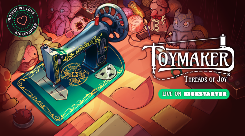 Toymaker: Threads of Joy, l'adorabile e rilassante gioco di creazione di peluche, lancia la sua campagna Kickstarter
