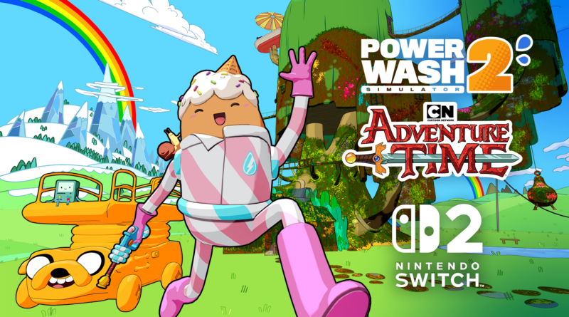 PowerWash Simulator 2 Adventure Time Pack è ora disponibile per Nintendo Switch 2