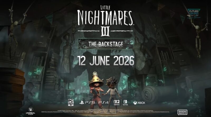 Little Nightmares III: annunciato il DLC “The Backstage” in occasione del Future Games Show: Summer Showcase 2026
