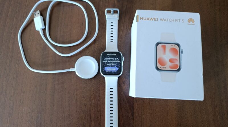 Huawei Watch Fit 5 – Recensione