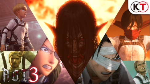 Assembla la tua squadriglia e avventurati oltre le mura in A.O.T. 3 di KOEI TECMO!