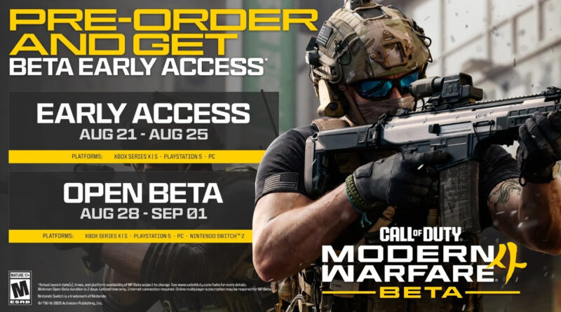 Modern Warfare 4 si svela: date della Open Beta, CoD: NEXT, il recap del Fanatics Fest