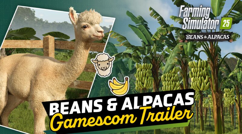 Farming Simulator 25 festeggia i 5 milioni di copie vendute, in arrivo la coltivazione delle banane alla Gamescom