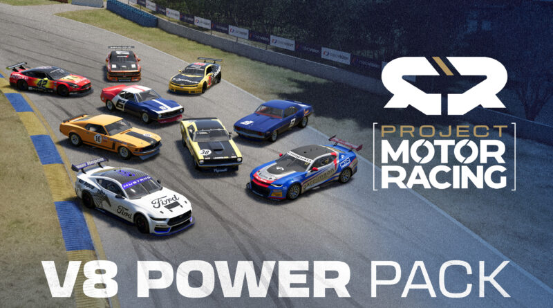 Pacchetto Project Motor Racing V8 in arrivo il 15 settembre