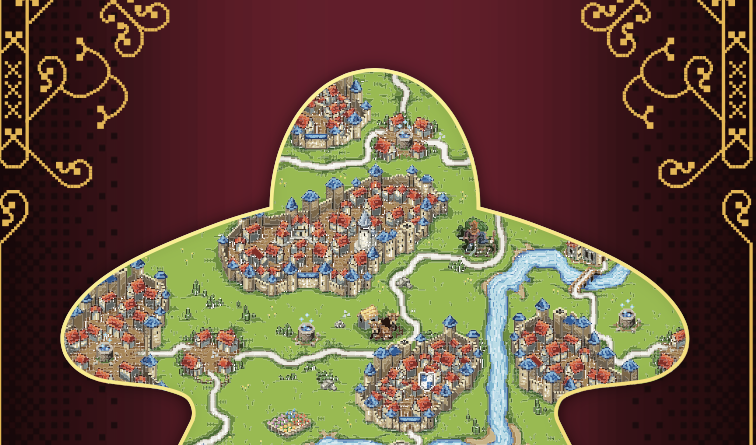 Carcassonne: l’iconico gioco da tavolo taglia il traguardo dei 25 anni con una versione in stile pixel art