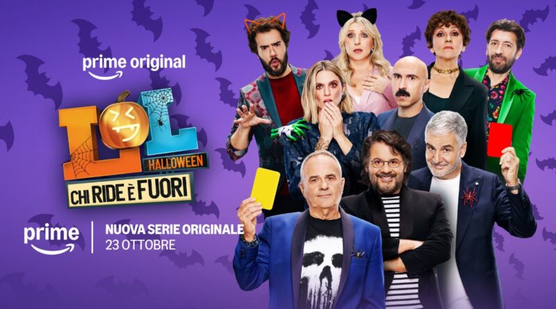 Prime Video svela il trailer di Halloween Special, lo speciale Halloween di LOL: Chi ride è fuori, prodotto da Endemol Shine Italy per Amazon MGM Studios e disponibile in esclusiva su Prime Video dal 23 ottobre