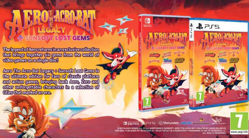 Sei giochi classici. Una collezione leggendaria | Aero The Acro-Bat Legacy