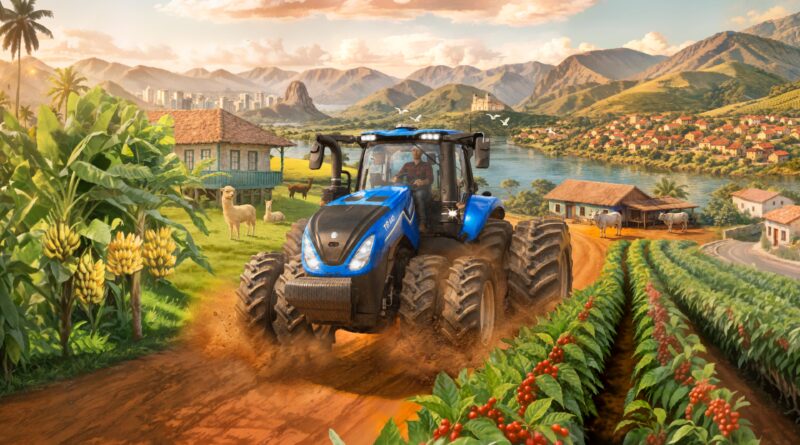 Farming Simulator 25: Beans e Alpacas