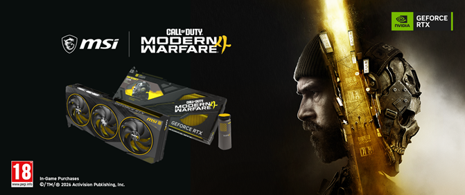 MSI lancia la MSI GeForce RTX 5080 16G COD MW4 EDITION OC, in edizione limitata