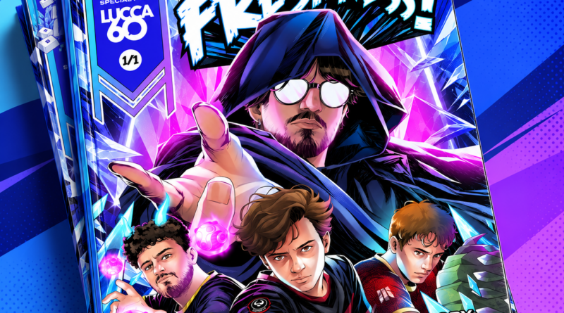 AIR ACTION VIGORSOL PORTA LEAGUE OF LEGENDS IN UN FUMETTO ORIGINALE A LUCCA COMICS & GAMES