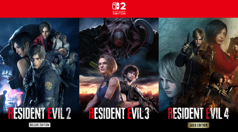 Tre iconici remake di Resident Evil™ arrivano oggi su Nintendo Switch™ 2!