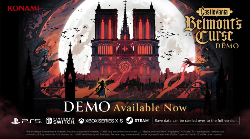 Inizia la caccia ai vampiri: fuori ora la demo di Castlevania Belmont’s Curse