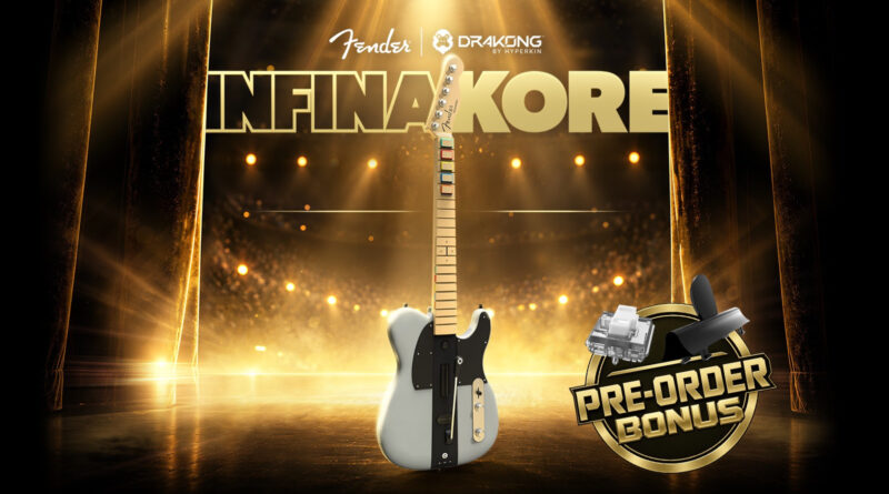 Bonus esclusivo con il preordine della Drakong Infinakore Fender Telecaster Edition: il tuo nuovo strumento preferito per i giochi ritmici!