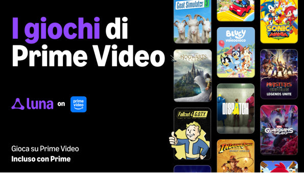 Amazon Luna su Prime Video arriva in Italia e in altri 11 Paesi