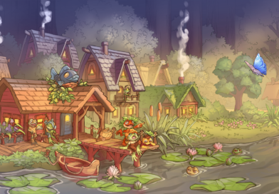 Croakwood, il gioco di costruzione di città a tema rana!